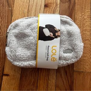 Lole Fleece Convertible Belt Cross Body Bag Unisex